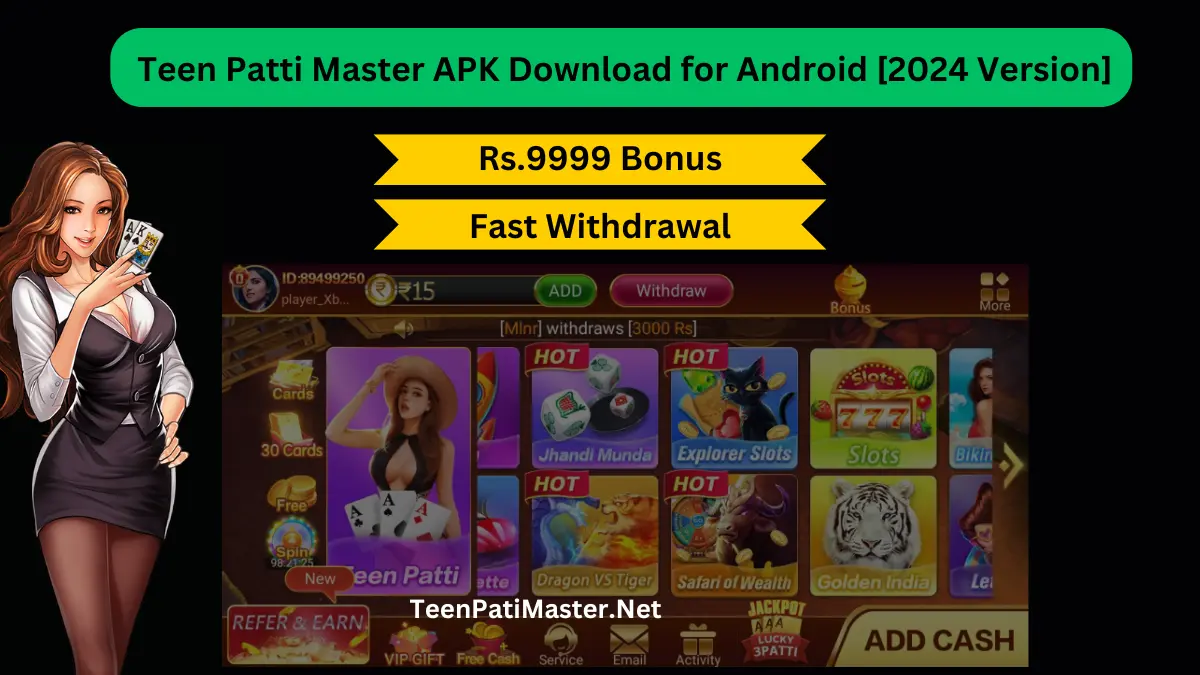 Teen Patti Master APK Download for Android [2024 Version]
