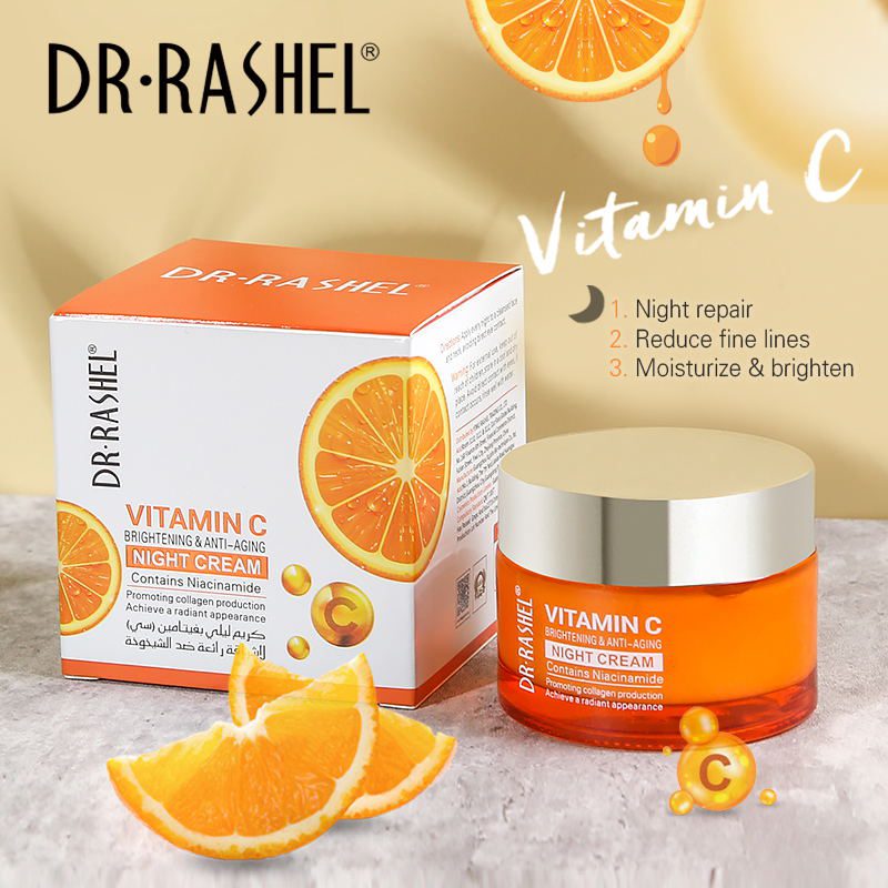Dr-Rashel Vitamin C Anti-Aging and Brightening Night Cream – Dr-Rashel  Official